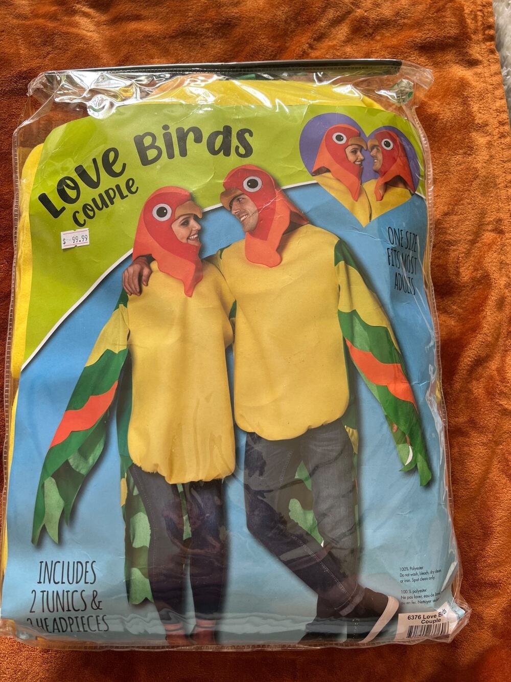 Love Birds Couple Adult Costume (Pair)